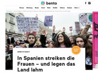 Bild zum Artikel: In Spanien streiken die Frauen – und legen das Land lahm