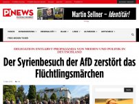 Bild zum Artikel: Delegation entlarvt Propaganda von Medien und Politik in Deutschland Der Syrienbesuch der AfD zerstört das Flüchtlingsmärchen