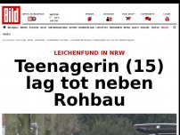 Bild zum Artikel: Leichenfund in NRW - Teenagerin (15) lag tot in Rohbau