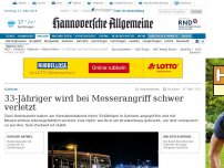 Bild zum Artikel: 33-Jähriger nach Messerstichen in Lebensgefahr