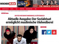 Bild zum Artikel: Aktuelle Ausgabe: Der Sozialstaat ermöglicht muslimische Vielweiberei