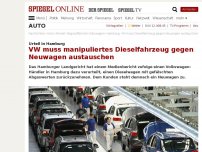 Bild zum Artikel: Urteil in Hamburg: VW muss manipuliertes Dieselfahrzeug gegen Neuwagen austauschen