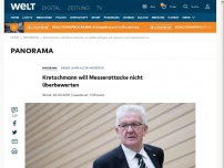 Bild zum Artikel: Kretschmann will Messerattacke auf Lehrerin nicht überbewerten