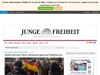 Bild zum Artikel: „Merkel muß weg“-Demo: Linksextreme gehen auf Teilnehmer los