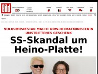 Bild zum Artikel: Platte mit SS-Liedgut - Wirbel um Heinos Geschenk an NRW-Heimatministerin
