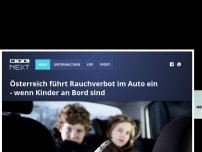 Bild zum Artikel: Österreich führt Rauchverbot im Auto ein - wenn Kinder an Bord sind