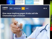 Bild zum Artikel: Eine neue Impfung gegen Krebs soll die Chemotherapie ersetzen