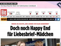 Bild zum Artikel: Traumtyp gesucht - Doch noch Happy End für Liebesbrief-Mädchen