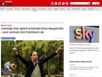 Bild zum Artikel: Bülent Ceylan  - Comedy-Star spielt erstmals Kino-Hauptrolle - und rechnet mit Politikern ab