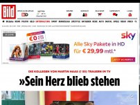 Bild zum Artikel: Martin Haas († 55) - »Sein Herz blieb stehen