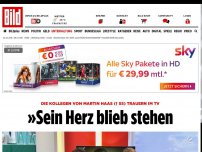 Bild zum Artikel: Martin Haas († 55) - »Sein Herz blieb stehen