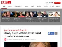 Bild zum Artikel: Jennifer Aniston & Brad Pitt: Jaaa, es ist offiziell! Sie sind wieder zusammen!