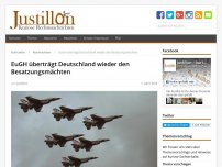 Bild zum Artikel: EuGH überträgt Deutschland wieder den Besatzungsmächten