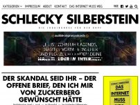 Bild zum Artikel: Der Skandal seid Ihr – Der offene Brief, den ich mir von Zuckerberg gewünscht hätte