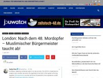 Bild zum Artikel: London: Nach dem 48. Mordopfer – Muslimischer Bürgermeister taucht ab!