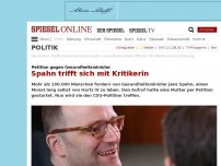 Bild zum Artikel: Petition gegen Gesundheitsminister: Spahn trifft sich mit Kritikerin