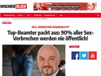 Bild zum Artikel: Top-Beamter packt aus: 90% aller Sex-Verbrechen werden nie öffentlich!