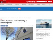 Bild zum Artikel: Köln - Kölner Politikerin verdient kräftig an Flüchtlingshotel