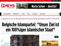 Bild zum Artikel: Forderung nach islamischer Geschlechterapartheid mitten in Europa   Belgische Islampartei: “Unser Ziel ist ein 100%iger islamischer Staat“