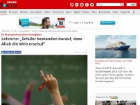 Bild zum Artikel: An Brennpunktschule im Ruhrgebiet - Lehrerin: „Schüler bestanden darauf, dass Allah die Welt erschuf“