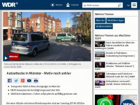 Bild zum Artikel: Münsteraner Altstadt: Fahrzeug fährt in Menschenmenge
