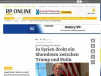 Bild zum Artikel: Eskalation im Syrien-Konflikt - Trump droht mit Militärschlag - 'Mach' Dich bereit, Russland!'