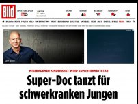 Bild zum Artikel: Arzt wird Star im Netz - Super-Doc tanzt für schwerkranken Jungen