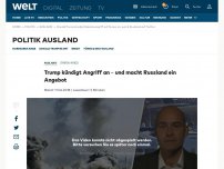 Bild zum Artikel: Trump kündigt Raketenangriff auf Syrien an