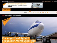 Bild zum Artikel: Vor Angriff auf Syrien? Fliegender Atombunker der US-Regierung steigt in die Luft