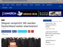 Bild zum Artikel: Stegner verspricht: Wir werden Deutschland weiter islamisieren!