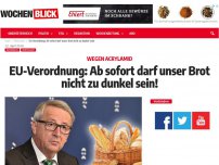 Bild zum Artikel: EU-Verordnung: Ab sofort darf unser Brot nicht zu dunkel sein!