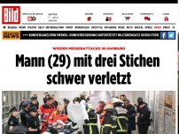 Bild zum Artikel: Wieder Attacke in Hamburg - Mann mit drei Messerstichen verletzt