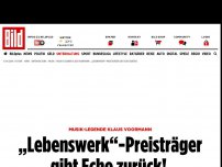 Bild zum Artikel: Klaus Voormann - „Lebenswerk“-Preisträger gibt Echo zurück