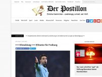 Bild zum Artikel: +++ Eilmeldung +++ Elfmeter für Freiburg