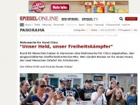 Bild zum Artikel: Mahnwache für Hund Chico: 'Unser Held, unser Freiheitskämpfer'