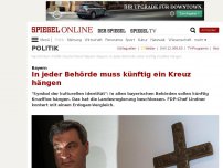 Bild zum Artikel: Bayern: In jeder Behörde muss künftig ein Kreuz hängen