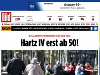 Bild zum Artikel: Berliner Politiker fordert - Hartz IV für Menschen unter 50 Jahren streichen! 