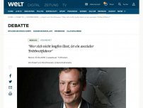 Bild zum Artikel: 'Wer sich nicht impfen lässt, ist ein asozialer Trittbrettfahrer'