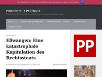 Bild zum Artikel: Ellwangen: Eine katastrophale Kapitulation des Rechtsstaats