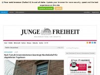 Bild zum Artikel: Nach Tumult: Abgelehnter Togolese muß nicht in Abschiebehaft