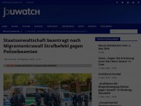 Bild zum Artikel: Staatsanwaltschaft beantragt nach Migrantenkrawall Strafbefehl gegen Polizeibeamten