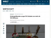 Bild zum Artikel: Kindergeldbanden sorgen für Schaden von mehr als 100 Millionen