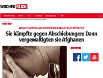 Bild zum Artikel: Sie kämpfte gegen Abschiebungen: Dann vergewaltigten sie Afghanen!