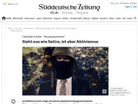 Bild zum Artikel: Sieht aus wie Satire, ist aber Aktivismus