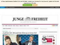 Bild zum Artikel: „Es gibt kein Volk“: AfD empört über Äußerung von Grünen-Chef