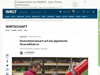 Bild zum Artikel: Deutschland steuert auf eine gigantische Personallücke zu