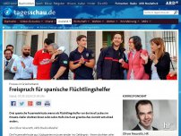 Bild zum Artikel: Athen: Freispruch für spanische Flüchtlingshelfer