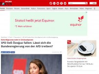 Bild zum Artikel: Keine Migranten mehr in Schlüsselposten - SPD ließ Özoğuz fallen: Lässt sich die Bundesregierung von der AfD treiben?