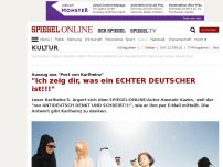 Bild zum Artikel: Auszug aus 'Post von Karlheinz': 'Ich zeig dir, was ein ECHTER DEUTSCHER ist!!!'