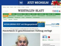 Bild zum Artikel: Bielefeld: Haverbeck in geschlossenen Vollzug verlegt